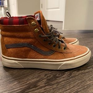 Vans plaid High Tops